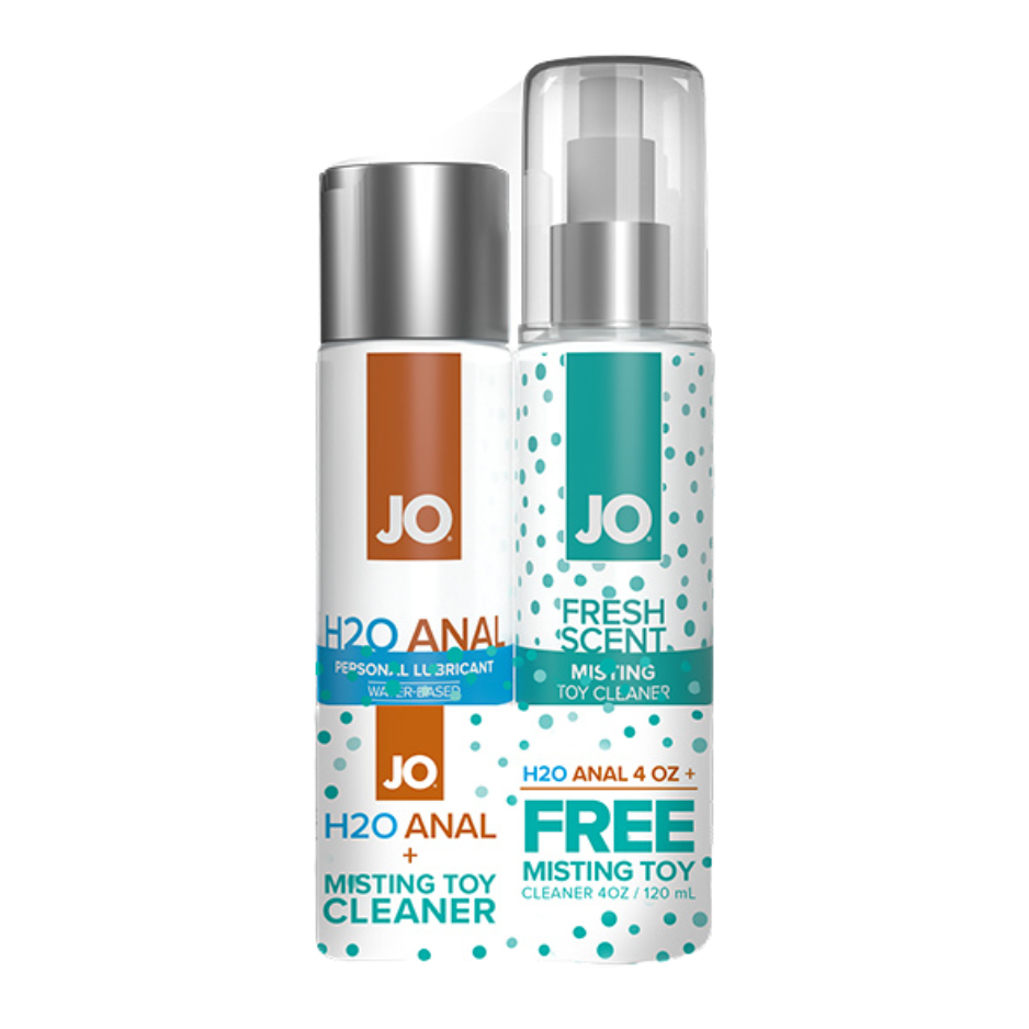 SYSTEM JO - ANAL H2O ORIGINAL GLEITMITTEL 120 ML & KOSTENLOSER SPIELZEUGREINIGER 120 ML